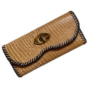 Retro Vintage Braided Sides Wallet